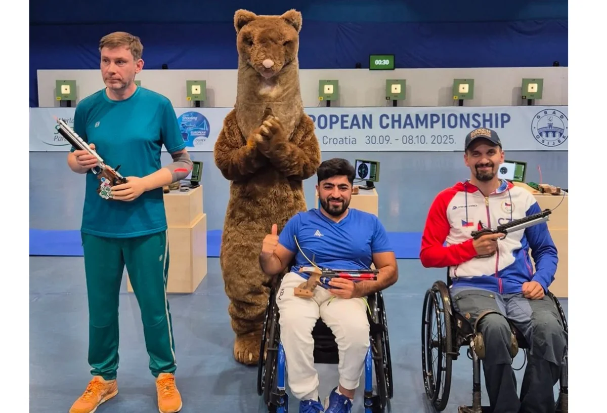 Azərbaycan paragüllə atıcısı Avropa çempionatında qızıl medal qazanıb