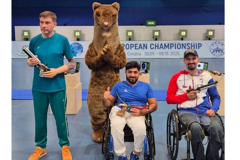 Azərbaycan paragüllə atıcısı Avropa çempionatında qızıl medal qazanıb