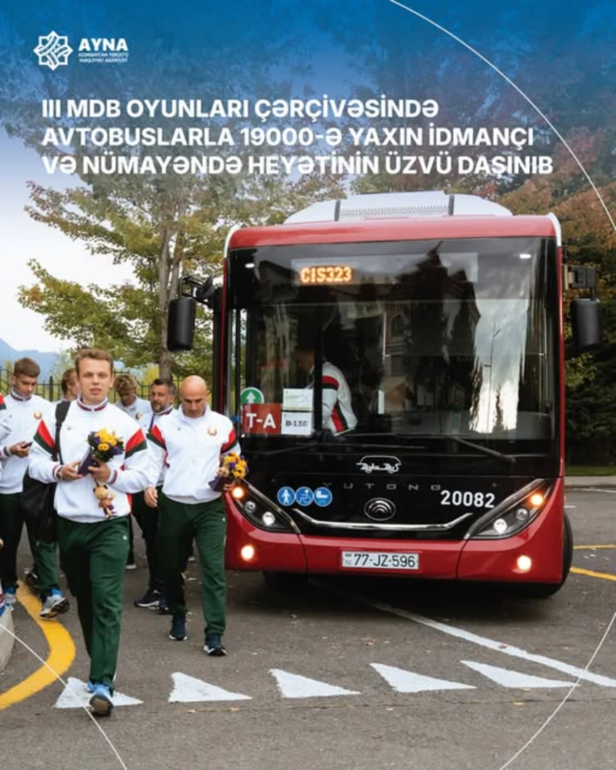 III MDB Oyunları çərçivəsində avtobuslarla 19 000-ə yaxın sərnişin daşınıb