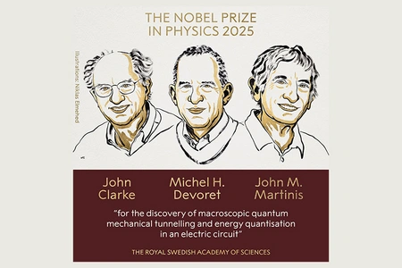 Clarke, Devoret and Martinis win 2025 Nobel Prize in Physics