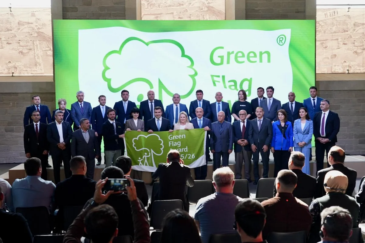 Dənizkənarı Milli Park Green Flag Award beynəlxalq mükafatına layiq görülüb