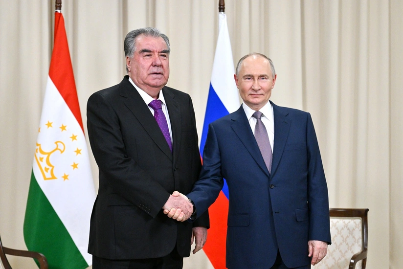Путин и Рахмон провели неформальную встречу в Душанбе