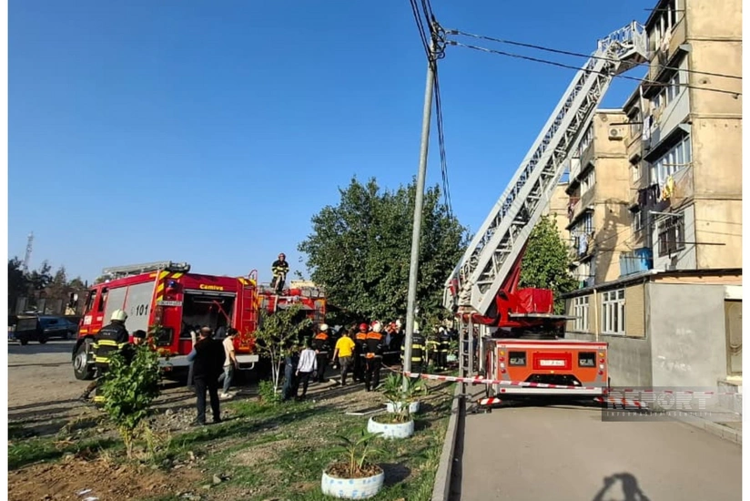 FHN: Gəncədə yaşayış binasındakı partlayışda iki nəfər xəsarət alıb - YENİLƏNİB-3