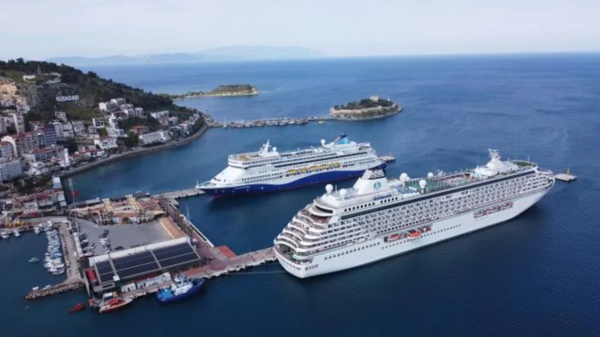 Türkiye's 18 cruise ports receive 1.5 million passengers in 8 months