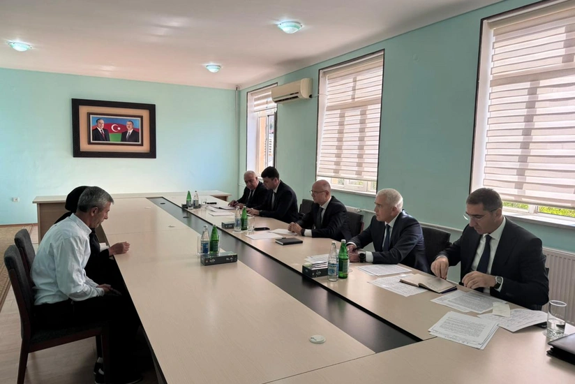 Pərviz Şahbazov Naxçıvanda vətəndaşları qəbul edib