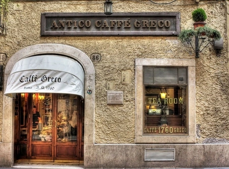 Famous literary café in Rome, which had been operating since 1760, closed