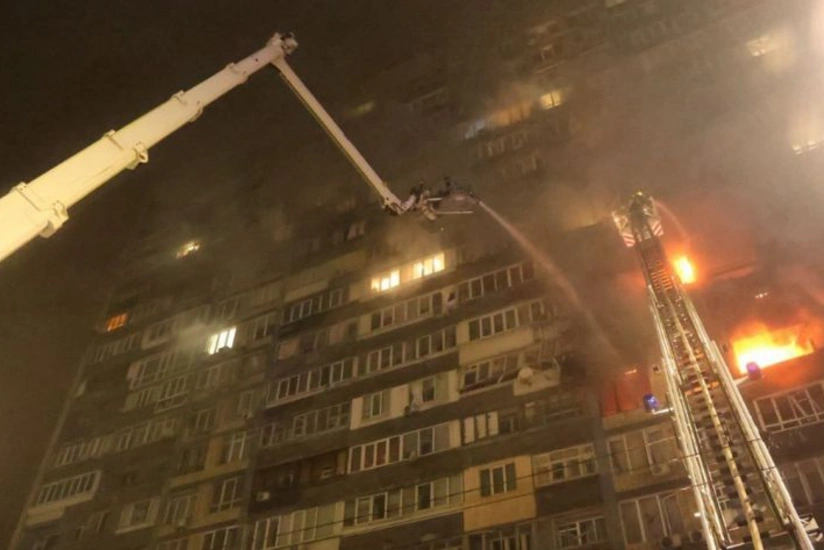 12 injured in overnight attacks on Kyiv