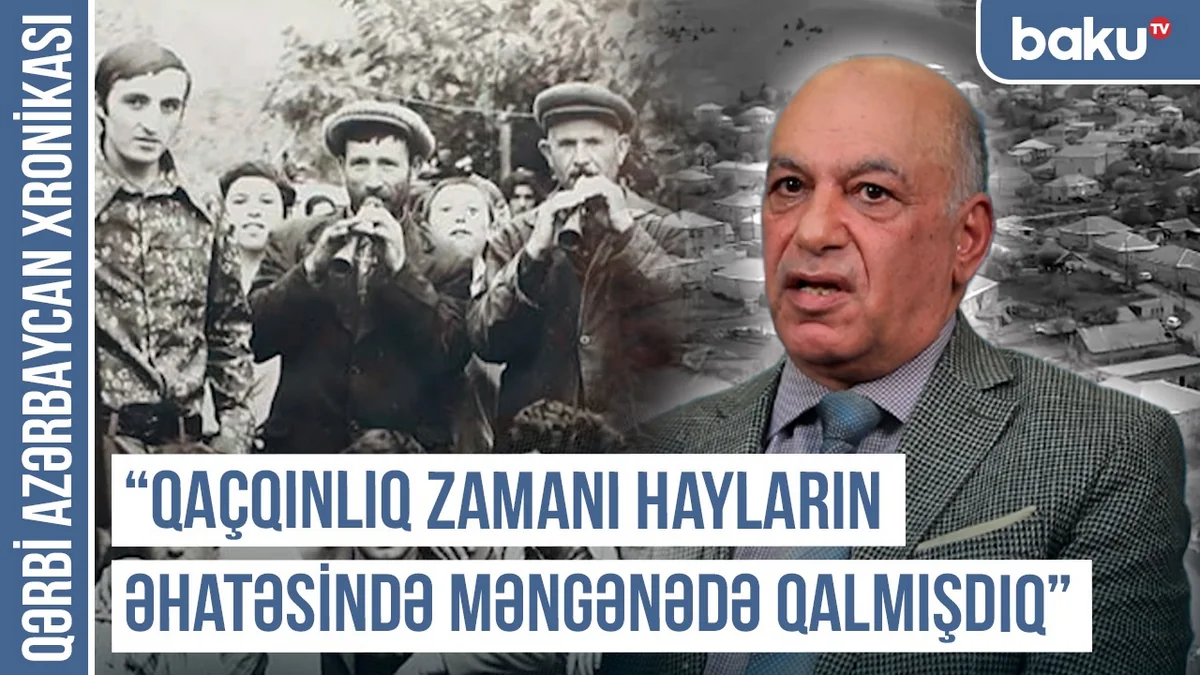 Həyat yoldaşım, qızımla tankla Gürcüstanla sərhədə gəldik - Qərbi Azərbaycan Xronikası