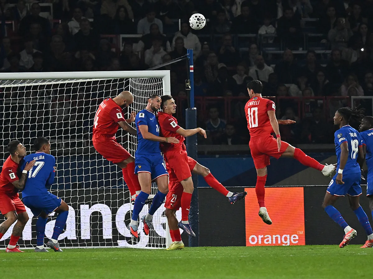 Didye Deşam Azərbaycan millisi ilə matçda fransalı futbolçulardan narazı qalıb