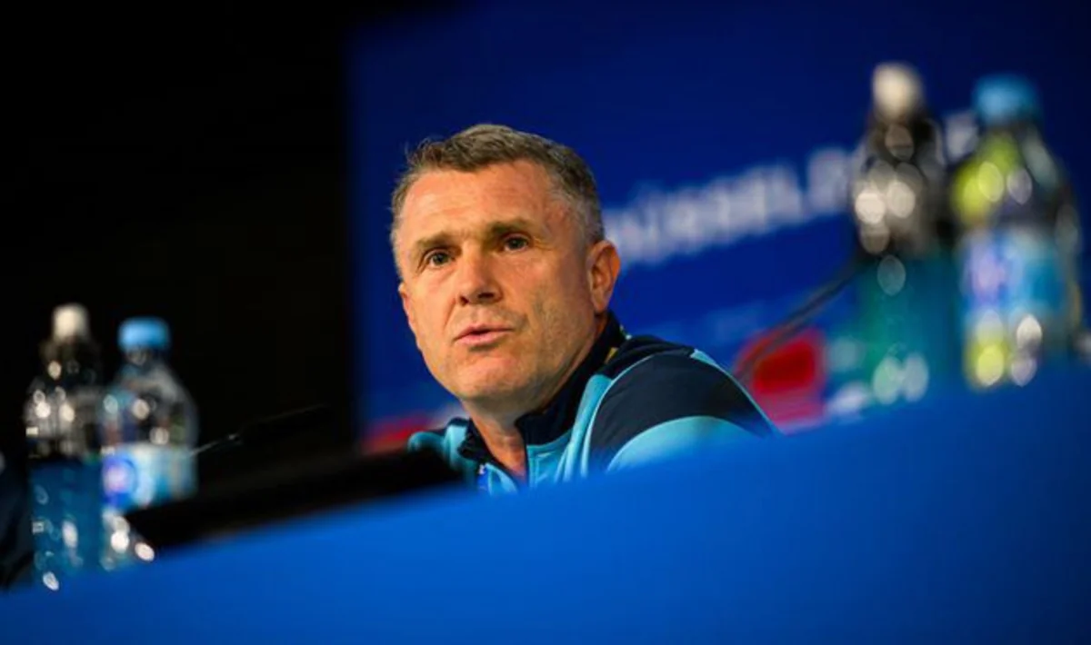 Sergey Rebrov: Azərbaycan millisi ilə oyunun ilk dəqiqələrindən gücümüzü göstərəcəyik