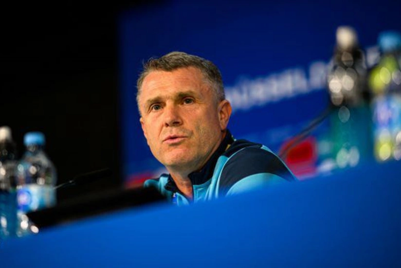 Sergey Rebrov: Azərbaycan millisi ilə oyunun ilk dəqiqələrindən gücümüzü göstərəcəyik