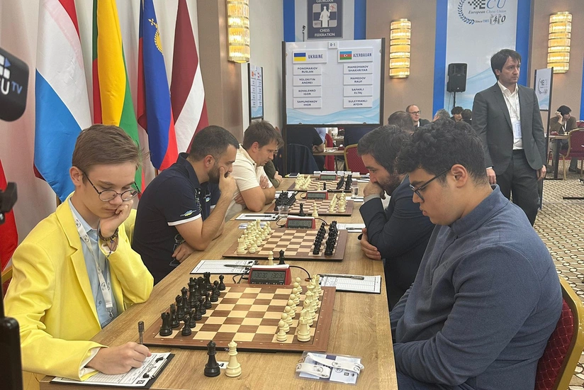 Avropa çempionatı: Azərbaycanın şahmat millisi birinci pilləyə yüksəlib