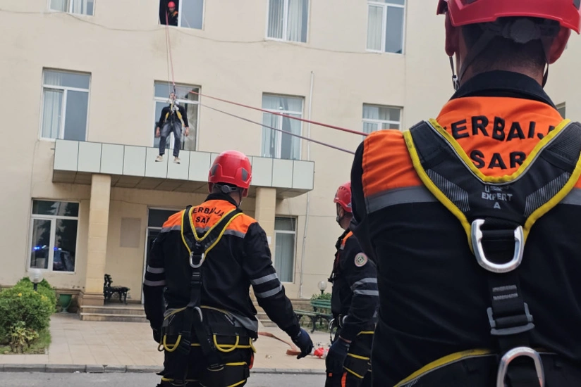 FHN Xaçmaz Rayon Mərkəzi Xəstəxanasında təlim keçirib