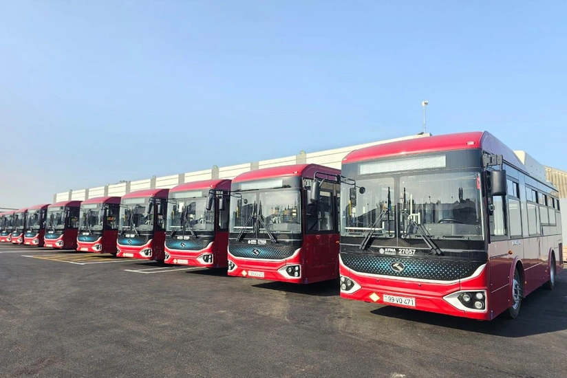 Bakıda 93 nömrəli marşrutun avtobusları yenilənir