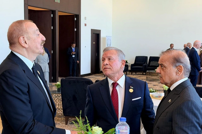 İlham Əliyev Misirdə bir sıra ölkələrin liderləri ilə görüşüb