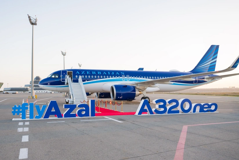AZAL продолжает обновление флота: второй новый Airbus A320neo прибыл в Баку в этом году