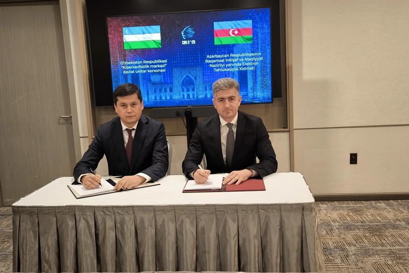 ETX və Özbəkistanın Kibertəhlükəsizlik Mərkəzi arasında Anlaşma Memorandumu imzalanıb