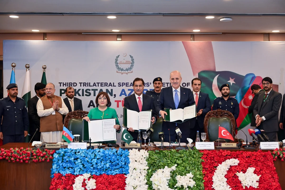 3rd Azerbaijan-Pakistan-Türkiye speakers' meeting ends with Islamabad Declaration