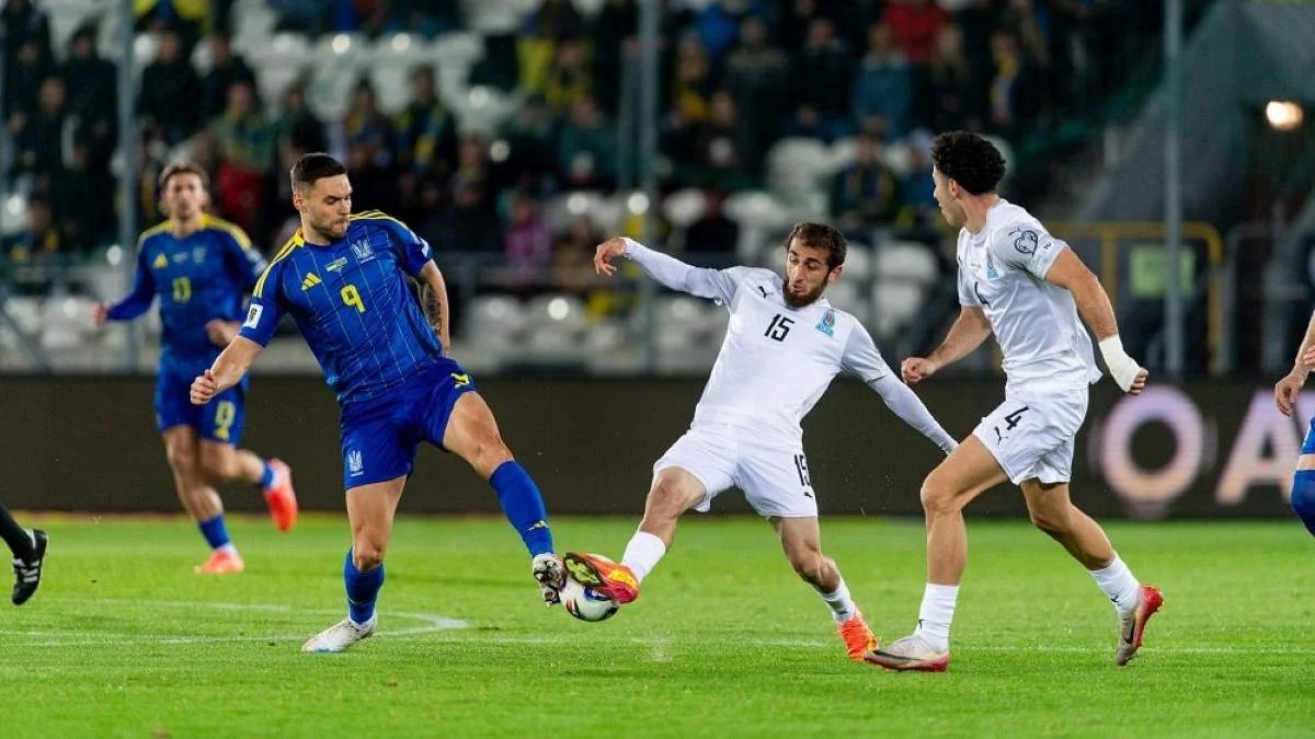 Ukraynalı futbolçu: Azərbaycan millisi ilə matç bizim üçün çətin oldu