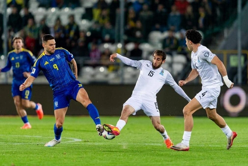 Ukraynalı futbolçu: Azərbaycan millisi ilə matç bizim üçün çətin oldu