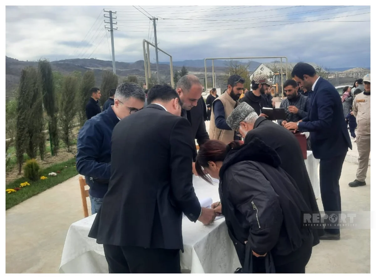 Növbəti köç karvanı Şuşakənd kəndinə çatıb, açarlar təqdim edilib – YENİLƏNİB-2