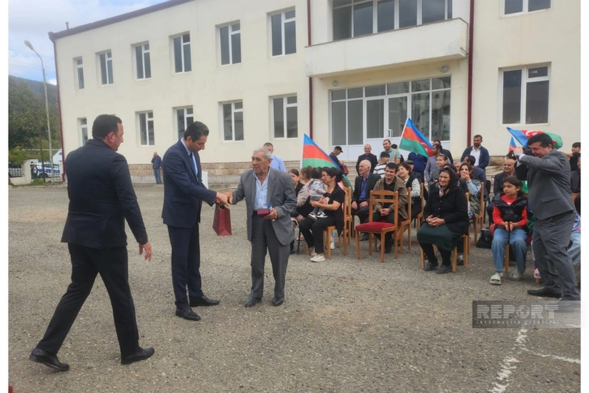 Növbəti köç karvanı Təzəbinə kəndinə çatıb, açarlar təqdim edilib – YENİLƏNİB-2