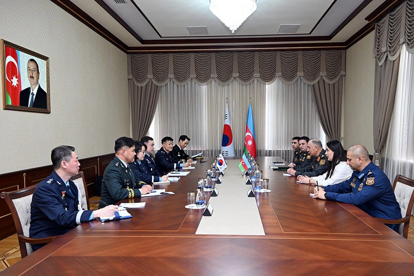 Azərbaycan və Koreya hərbi əməkdaşlığı müzakirə olunub