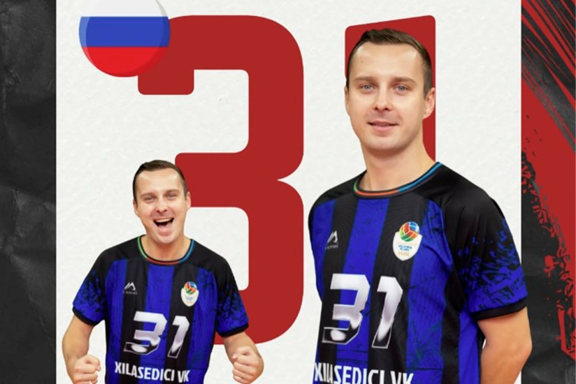 Xilasedici heyətini rusiyalı voleybolçu ilə gücləndirib