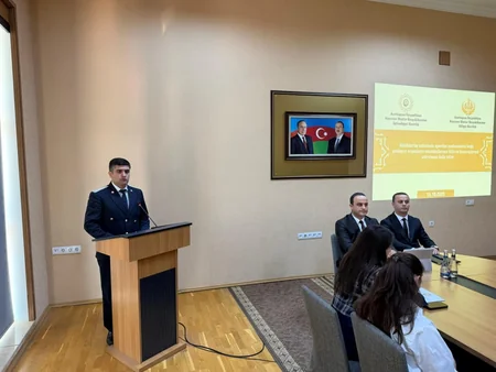 Naxçıvanda sahibkarlıq subyektlərində yoxlamalarla bağlı təlim keçirilib