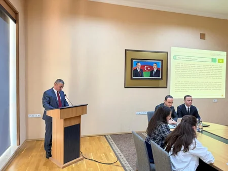 Naxçıvanda sahibkarlıq subyektlərində yoxlamalarla bağlı təlim keçirilib