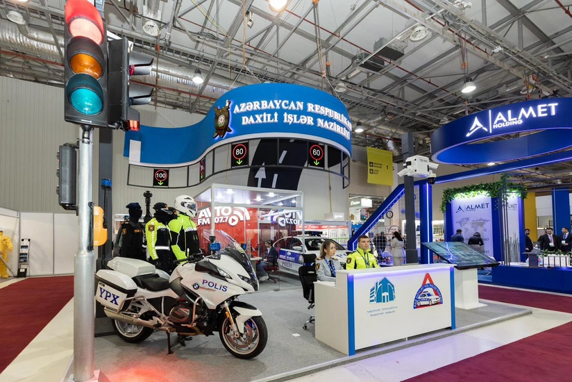 DİN 13-cü Xəzər Beynəlxalq Yol İnfrastrukturu və İctimai Nəqliyyat Road and Traffic sərgisində iştirak edir