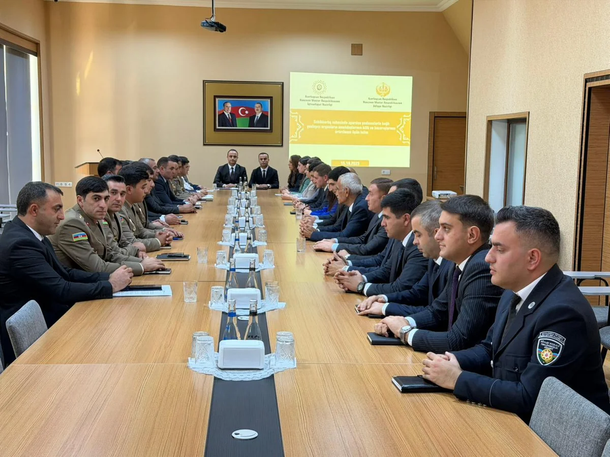 Naxçıvanda sahibkarlıq subyektlərində yoxlamalarla bağlı təlim keçirilib