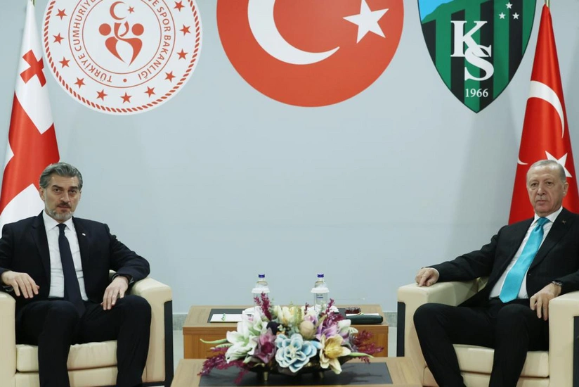 Türkiyə və Gürcüstan prezidentləri arasında görüş keçirilib
