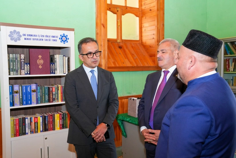Ramin Məmmədov Tərtərdə Cümə və Əskipara kənd məscidlərini ziyarət edib
