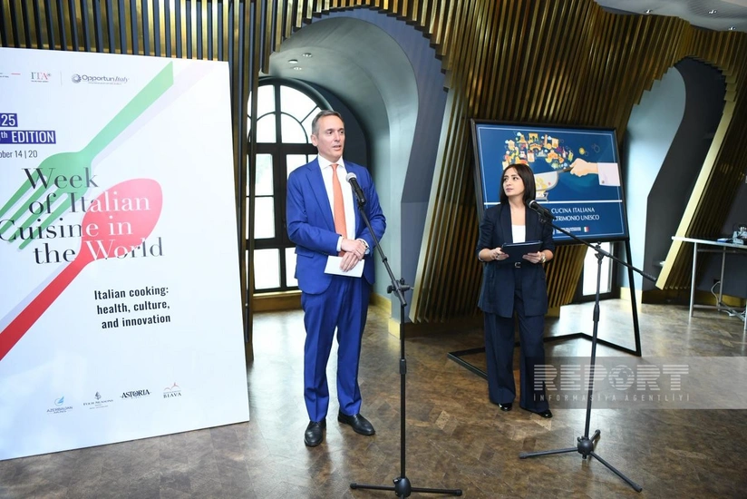 10th International Italian Cuisine Week opens in Baku
