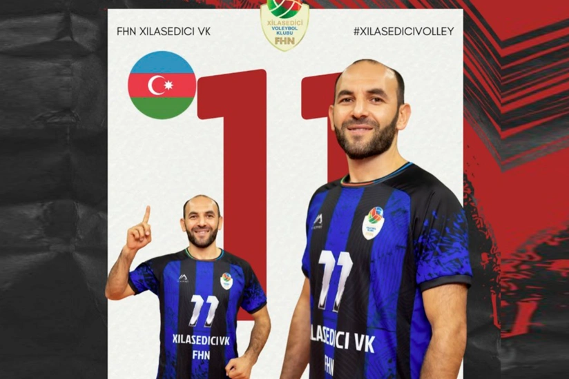Azərbaycan klubu voleybolçusu ilə yeni müqavilə imzalayıb