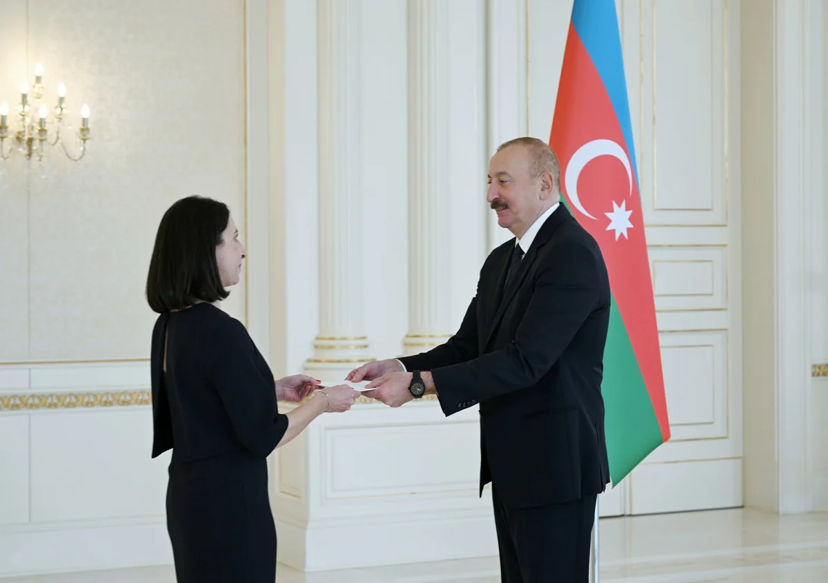 Azərbaycan Prezidenti Fransanın yeni səfirinin etimadnaməsini qəbul edib