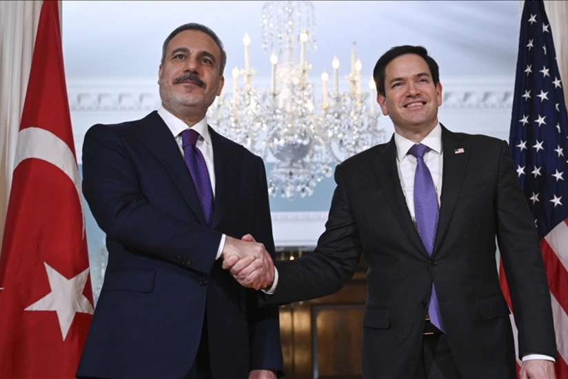 Hakan Fidan Rubio ilə Qəzza və Suriyadakı prosesləri müzakirə edib