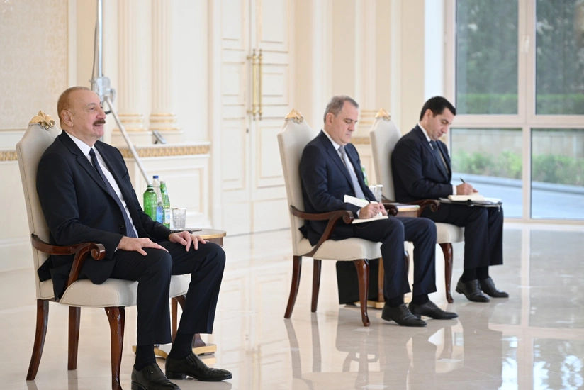 President Ilham Aliyev receives credentials of incoming ambassador of the Netherlands