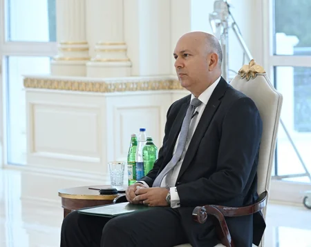 İlham Əliyev Misirin Azərbaycandakı yeni səfirinin etimadnaməsini qəbul edib