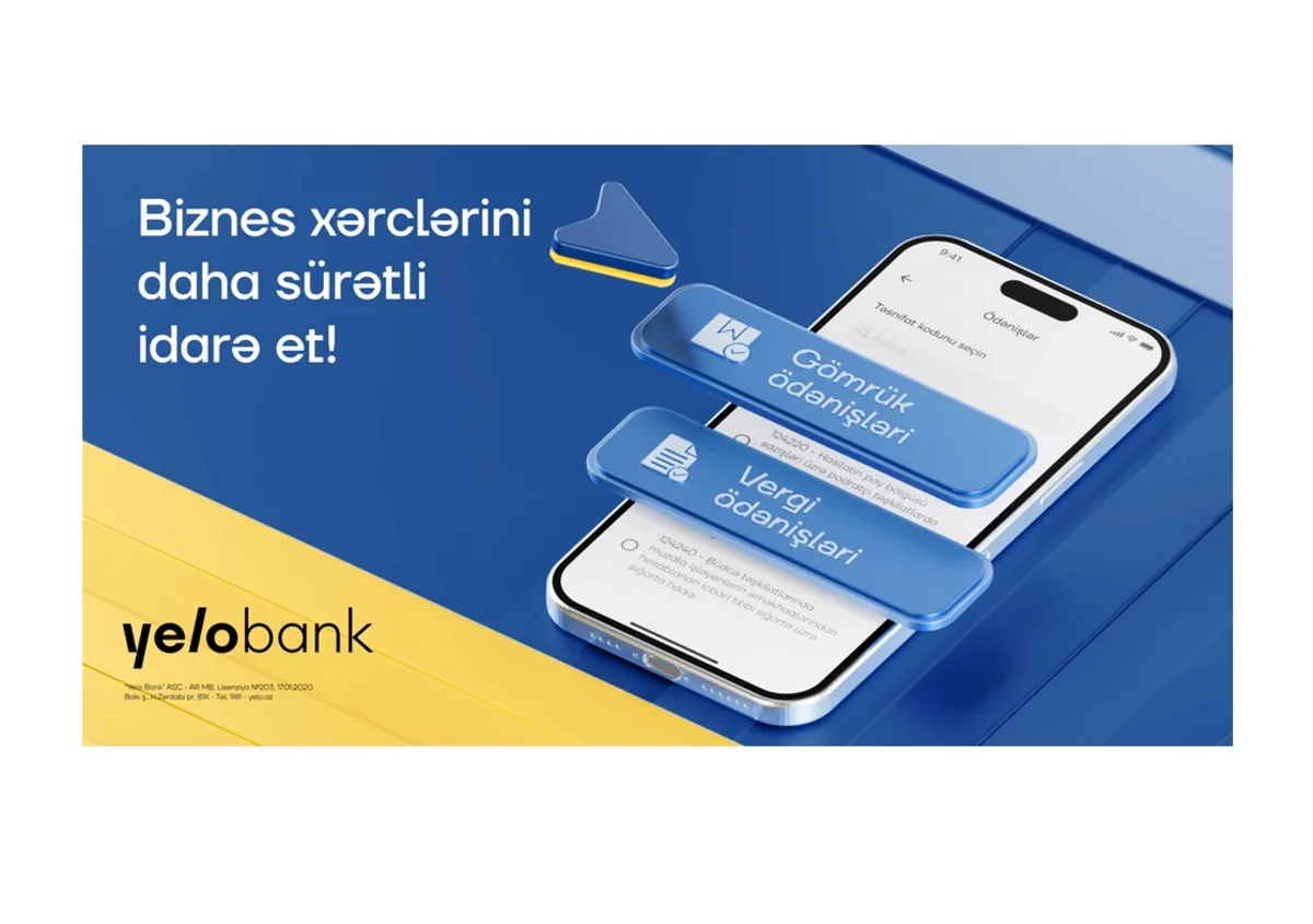 Yelo Business App sahibkarlar üçün daha bir imkan təqdim edir!