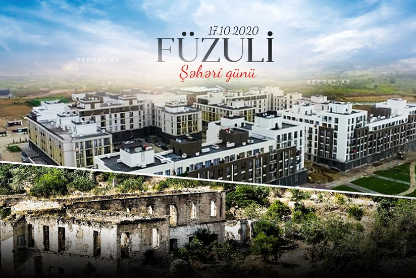 Bu gün Füzulinin işğaldan azad olunmasından beş il ötür