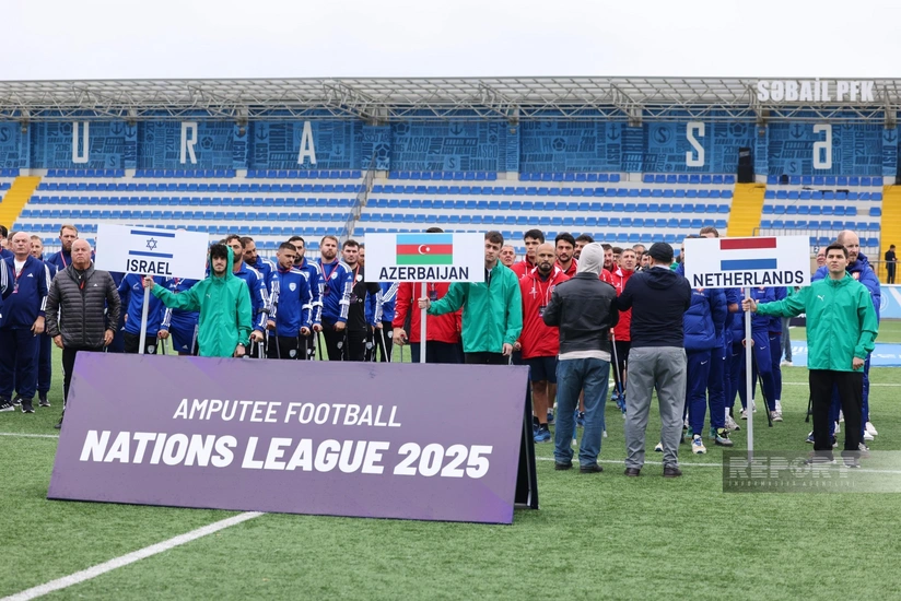 Bakıda amputant futbolu üzrə Millətlər Liqasının açılış mərasimi keçirilib