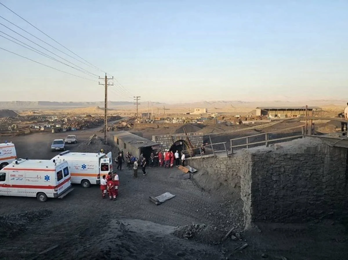 İranda daş kömür emalı müəssisəsində tavan uçub, ölən və yaralananlar var