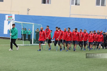 Bakıda amputant futbolu üzrə Millətlər Liqasının açılış mərasimi keçirilib