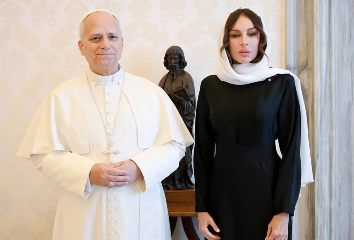 Mehriban Aliyeva makes post on meeting with Pope Leo XIV