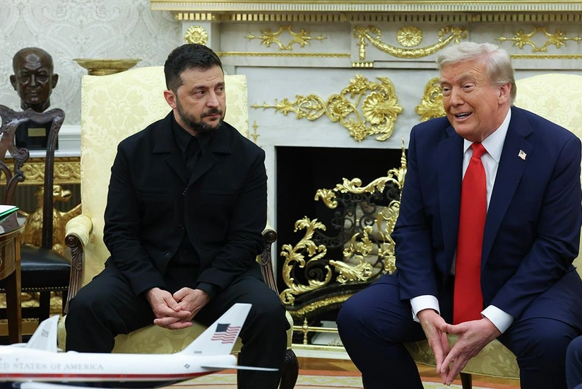 Tramp Zelenski ilə Budapeştdə Putinlə mümkün görüşü müzakirə edəcək