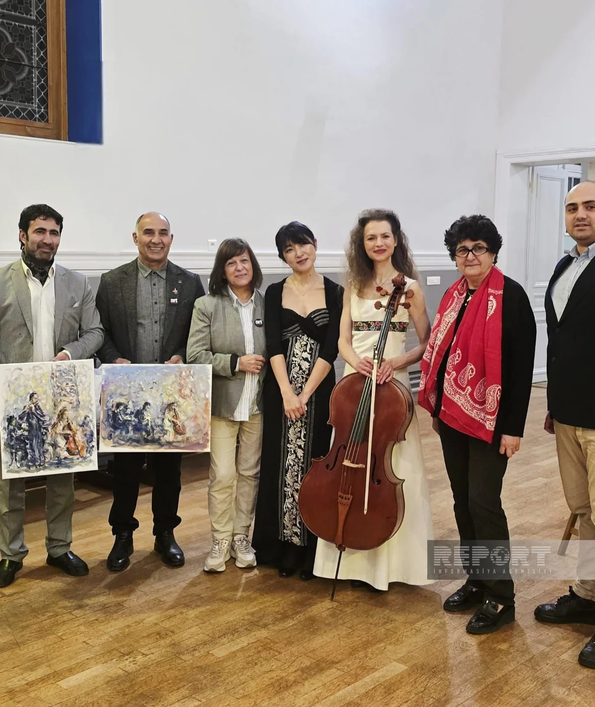 Parisdə Üzeyir Hacıbəylinin yubileyi münasibətilə konsert keçirilib