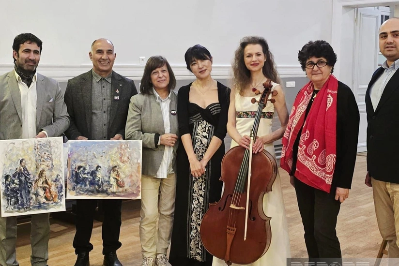 Parisdə Üzeyir Hacıbəylinin yubileyi münasibətilə konsert keçirilib