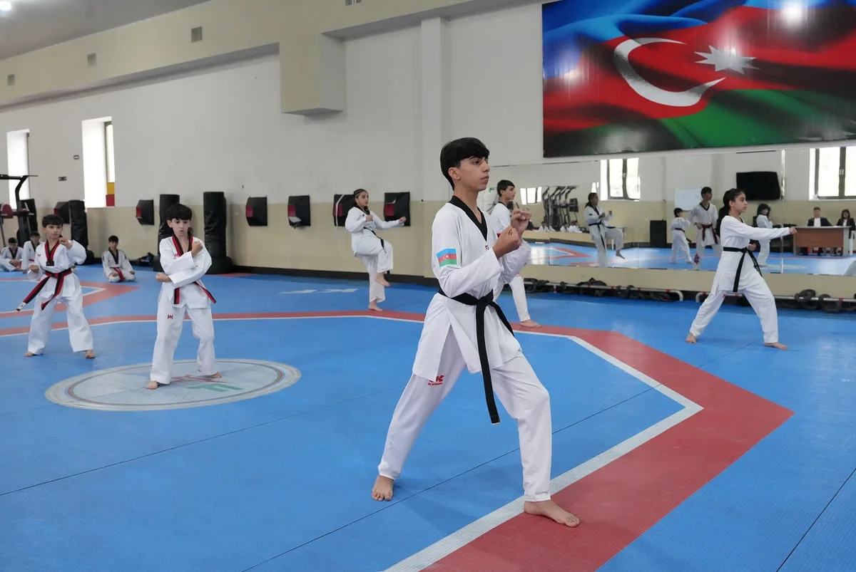 Azərbaycan Taekvondo Federasiyasının təşkilatçılığı ilə dan imtahanı keçirilib